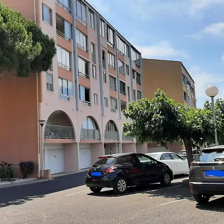 アパート Cap D'agde Antinea, Rochelongue, Piscine Et Parking アグド