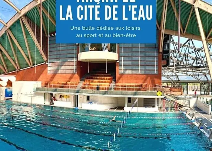 アパート Cap D'agde Antinea, Rochelongue, Piscine Et Parking アグド