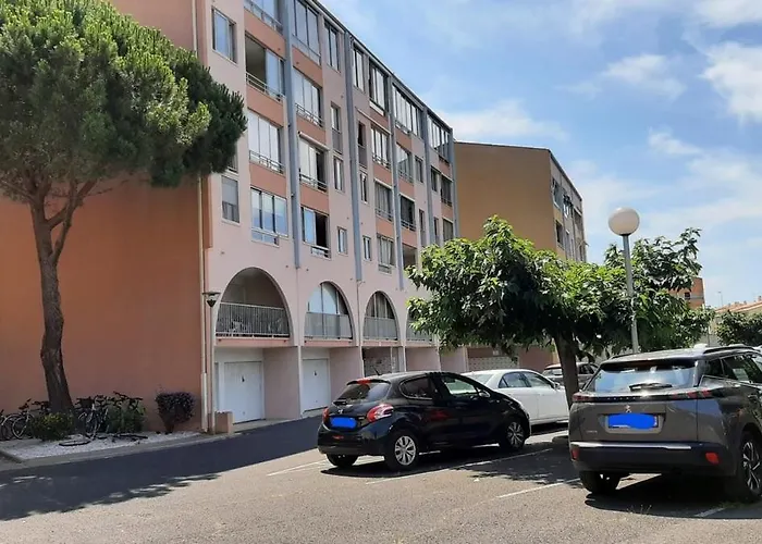 アパート Cap D'agde Antinea, Rochelongue, Piscine Et Parking アグド