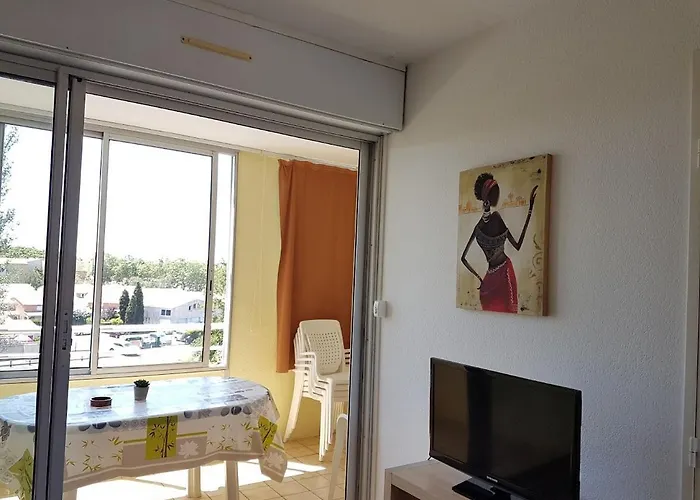 Cap D'agde Antinea, Rochelongue, Piscine Et Parking アパート