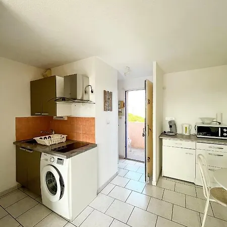 Apartment Cap D'agde Antinea, Rochelongue, Piscine Et Parking